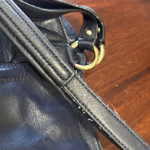 Coach Campbell Carryall Black Leather Handbag H1381-F24961 Shoulder Tote - Picture 15 of 15